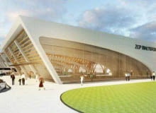 28.12.2015 Bialystok . Koncepcja zagospodarowania terenow dworca autobusowego przy ulicy Monte Cassino .