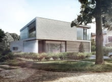 Wizualizacja domu 'H' Wizualizacja domu 'H' - nowoczesne projekty domów jednorodzinnych