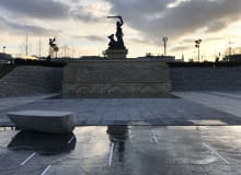 Bulwary Warszawskie - odcinek otwarty w 2019 roku. Bulwary Warszawskie - odcinek otwarty w 2019 roku.