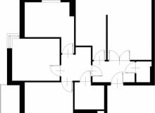 Projektowanie wnętrz. 92, 3 m kw. czteropokojowe dla 4 osób