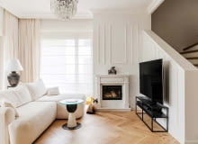Aranżacja w klasycznym stylu - wnętrza podwarszawskiego domu projektu Deer Design Aranżacja w klasycznym stylu - wnętrza podwarszawskiego domu projektu Deer Design