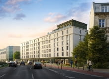 Nowy hotel przy al. Grunwaldzkiej w Gdańsku Wrzeszczu Nowy hotel przy al. Grunwaldzkiej w Gdańsku Wrzeszczu