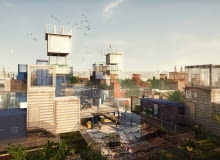 Shelteiner - osiedle z kontenerów w Kairze. Proj. Mouaz Abouzaid, Bassel Omara i Ahmed Hammad