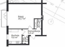 Rzut mieszkania Rzut mieszkania