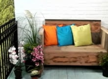 Ławka na balkon - tutorial krok po kroku. Zrób to sam