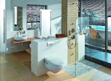 Cała wewnętrzna przestrzeń ścianki pomiędzy poszczególnymi stelażami może być wykorzystywana w dowolny sposób. Zazwyczaj ukrywa się w niej instalację wodną, kanalizacyjną, a nawet elektryczną. stelaże sanitarne