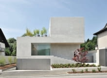 Haus D - dom jednorodzinny odlany z betonu bevk perovic arhitekti, haus d, ljubljana, dom, dom jednorodzinny, architektura