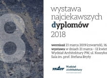 Wystawa najciekawszych dyplomów 2018 Wystawa najciekawszych dyplomów 2018