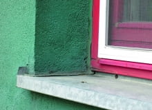 Nieprawidłowo osadzony parapet osadzenie parapetu