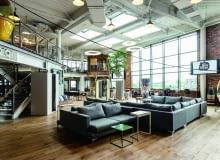 Brain Embassy na warszawskiej Ochocie ma powierzchnię 1700 m kw. i oferuje 250 stanowisk pracy; www.brainembassy.pl Brain Embassy na warszawskiej Ochocie ma powierzchnię 1700 m kw. i oferuje 250 stanowisk pracy; www.brainembassy.pl