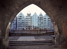 Wizualizacje kompleksu Deo Plaza, który powstaje na północnym cyplu Wyspy Spichrzów w Gdańsku