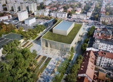 Sala koncertowa w Płocku. Proj. plus3-architekci Sala koncertowa w Płocku. Proj. plus3-architekci