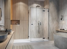 Radaway kabina prysznicowa Essenza Pro Brushed GunMetal KDJ