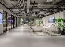 Warszawskie biuro banku SEB. Proj. Colliers Define Warszawskie biuro banku SEB. Proj. Colliers Define