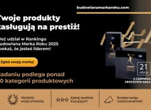 Które marki budowlane zdobędą uznanie wśród specjalistów w 2025 roku? Które marki budowlane zdobędą uznanie wśród specjalistów w 2025 roku?
