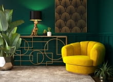 Ściany w stylu art deco - pomysły na aranżacje Ściany w stylu art deco - pomysły na aranżacje