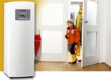 Kompaktowa pompa ciepła - w jednej obudowie znajdują się pompa i zasobnik ciepłej wody