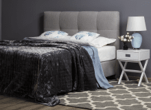 Łóżko kontynentalne Isabel marki Comforteo