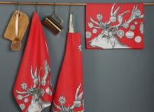 Tekstylia kuchenne 'Bezpieczeństwo może być piękne' -