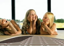 OGRZEWANIE PODŁOGOWE. DSVF-150, przewody grzejne, moc 150 W/m kw., 352 zł/m kw., Devi