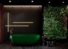 Kąpiel w wannie to relaksacyjny rytuał, który może przynieść wiele korzyści dla ciała i ducha Kolorowa wanna