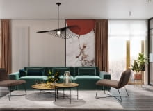 Kolorowy apartament w Krakowie projektu MIKOŁAJSKAstudio