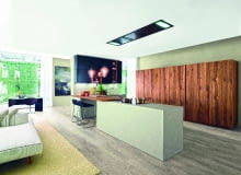 Zaprawą EcoMalta można pokryć zarówno blat, jak i ścianki wyspy kuchennej. Studio Prostych Form, www.spf.waw.pl Zaprawą EcoMalta można pokryć zarówno blat, jak i ścianki wyspy kuchennej. Studio Prostych Form, www.spf.waw.pl