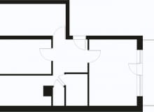 Trzypokojowe, 52,6 m kw., dla 3 osób