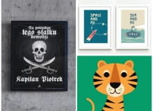 plakaty, pokój dziecięcy