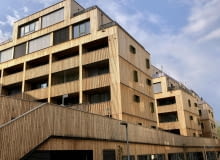 Woody M Apartment w Wiedniu. Proj. Freimüller Söllinger Architektur