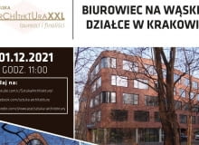 Biurowiec na wąskiej działce w Krakowie – prezentacja online i wywiad