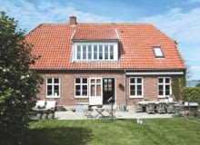 Dom w starej szkole. dom w szkole, dom w skandynawskim stylu