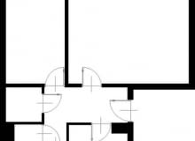 60,5 m kw. trzypokojowe dla 4 osób