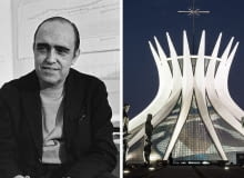Oscar Niemeyer i katedra w Brasilii Oscar Niemeyer i katedra w Brasilii