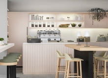 Kuchnia REHAU - kolor Pink Salt.