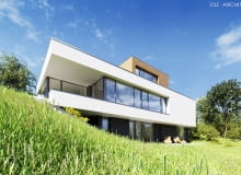 Dom w Namestovie. Proj. Z3Z ARCHITEKCI. Dom na Słowacji, nowoczesny dom, projekt domu