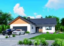 Dom z garażem Dom z garażem