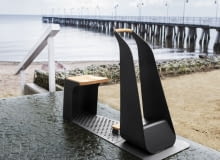 Eol 300; projekt: Jacek Ryń Plaża dla seniora, senior na plaży, polski projekt, polski design, Gdynia Design Days 2014