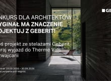 Konkurs "Oryginał ma znaczenie. Projektuj z Geberit!”