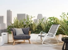 Meble ogrodowe marki Gervasoni z kolekcji In Out Meble ogrodowe