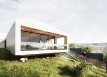 Dom japoński z widokiem na Jezioro Czorsztyńskie