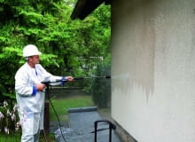 czyszczenie elewacji, mycie elewacji, tynk mineralny