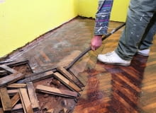 Zrywanie podłogi Zrywanie podłogi