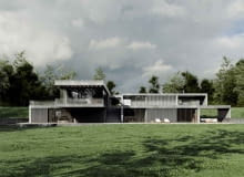 Betonowy dom w Muchocinie pod Poznaniem Betonowy dom w Muchocinie pod Poznaniem