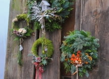 Dekoracje świąteczne w ogrodzie Dekoracje świąteczne w ogrodzie