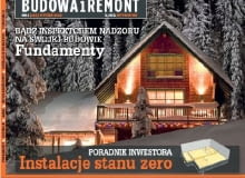 Okładka miesięcznika Ładny Dom 01/2012 miesięcznik budowlany,poradnik budowlany,miesięcznik ładnydom