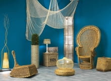 13.06.2013 , WNETRZA , WZORNICTWO , TEMAT RATTAN , SESJA DLA : CZTERY KATY , STYLIZACJA BEATA DRZEWOSOWSKA . FOT. MICHAL MUTOR SLOWA KLUCZOWE: WNETRZA DEKORACJE