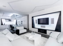 Futurystyczny apartament w Moskwie Futurystyczny apartament w Moskwie