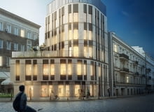 Biurowiec na rogu Kopernika i Ordynackiej Biurowiec na rogu Kopernika i Ordynackiej