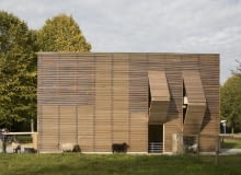 Farma edukacyjna w Almere 70F, farma, holandia, architektura, drewno